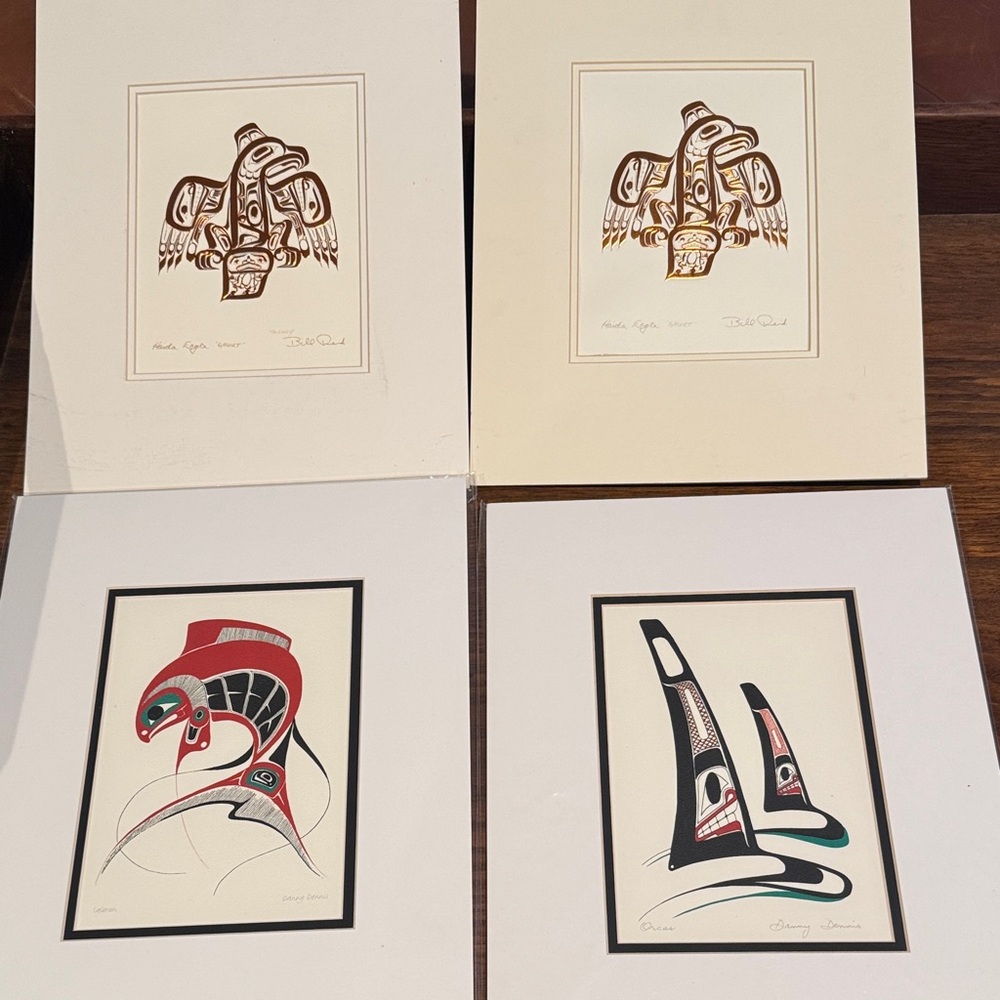 Native Art Print Set